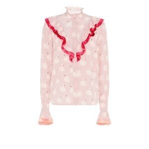 Stella McCartney マイア スワン プリント シャツ