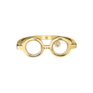 STAR JEWELRY GLASSES PINKIE RING