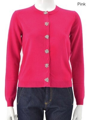 Chesty Bijou Basic Cardigan
