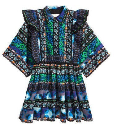 KENZO x H&M パターン柄ワンピース