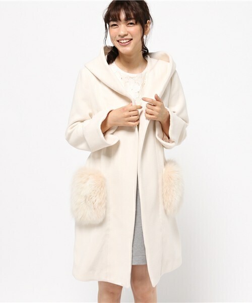 WILLSELECTION ポケットファーコート