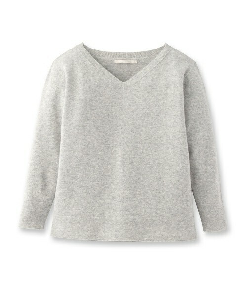 anatelier Le lien ウールニットプルオーバー