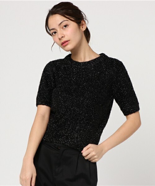 Lily Brown バックオープンラメニット