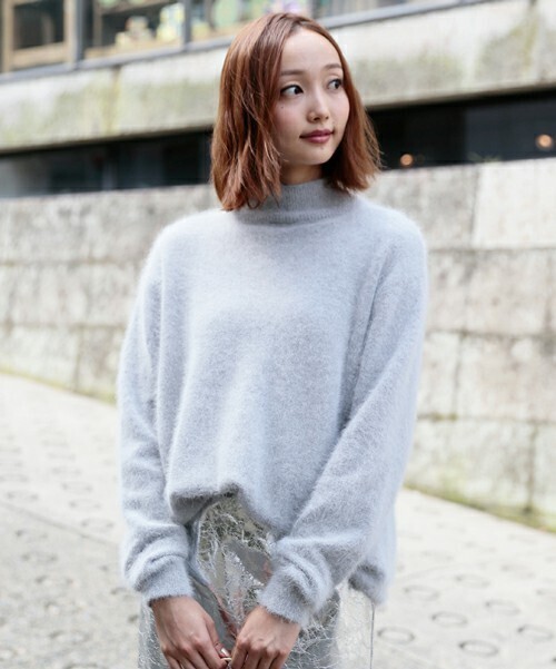 AMERI FERRET HIGH NECK TUNIC