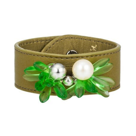 ADER PLUME leather bracelet