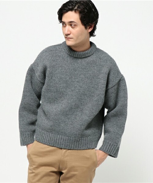 AURALEE 【AURALEE(オーラリー)】SUPER MILLED KNIT BIG P/O