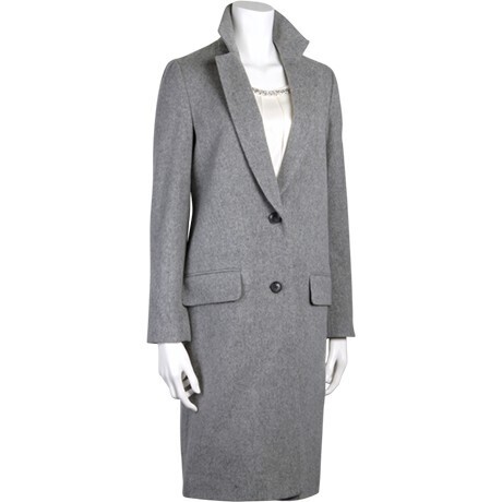 SUIT SELECT 【NEO/SL】ウールシングルチェスターコート/グレー×ソリッド