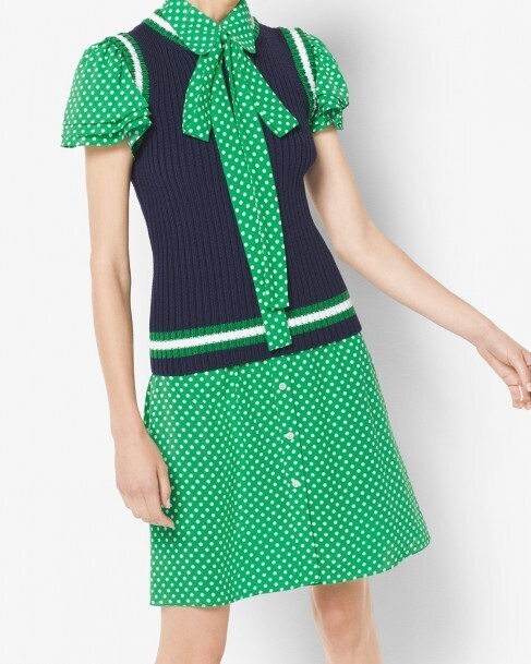 Michael Kors 3/4スリーヴ Vネック