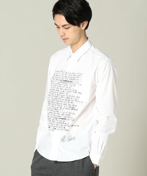 CITYSHOP RESERVED NOTE Lyrics shirt