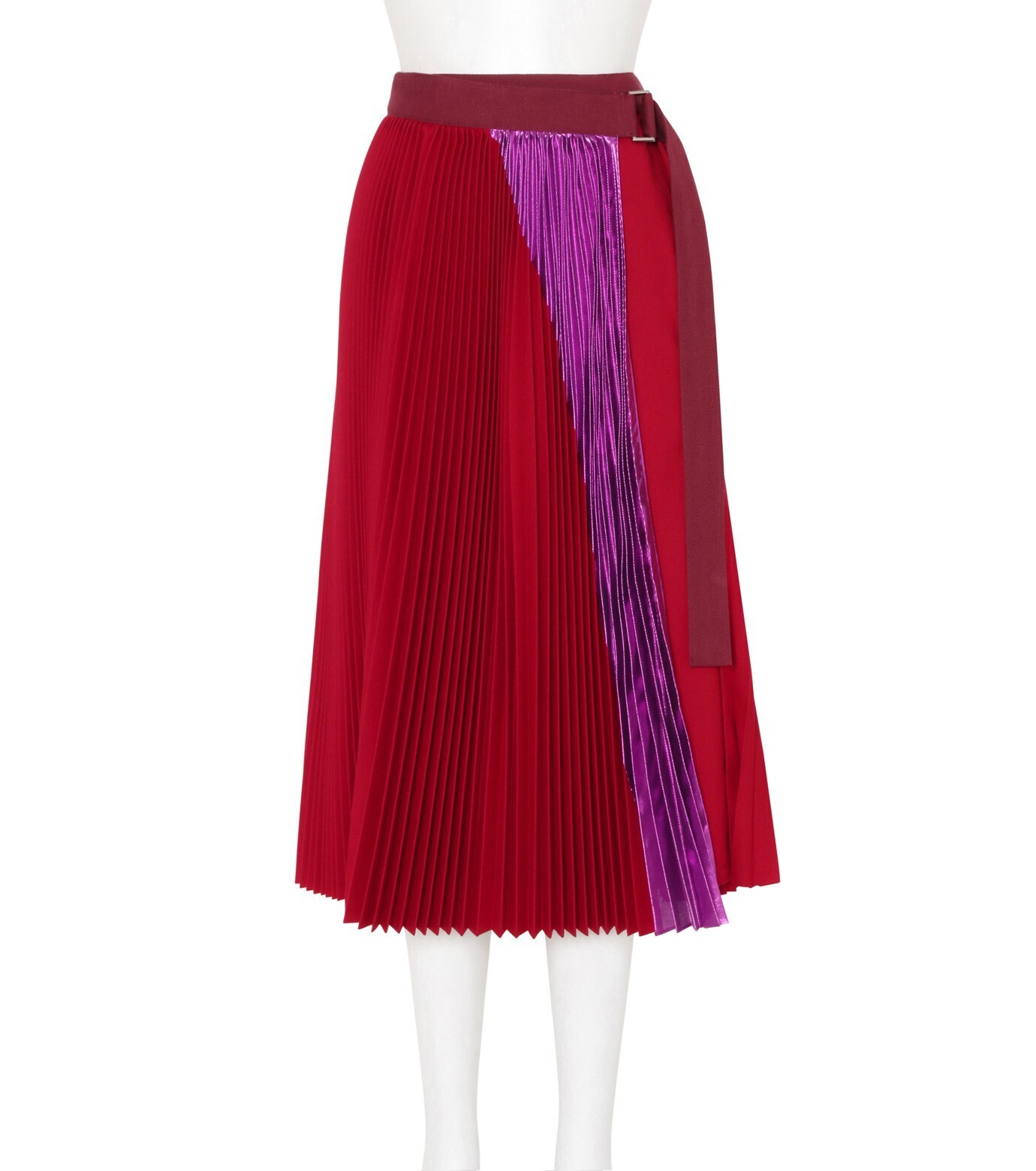 sacai Pleated Wool Skirt