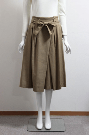 partisan アシンメトリータックスカート　(2246119)