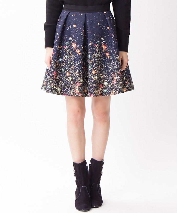 LANVIN en Bleu ギャラクシースカート