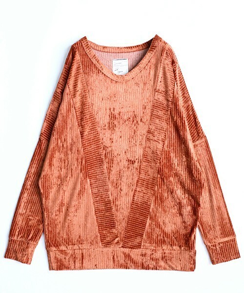 SHAREEF BROKEN VELOURS DOLMAN L/S