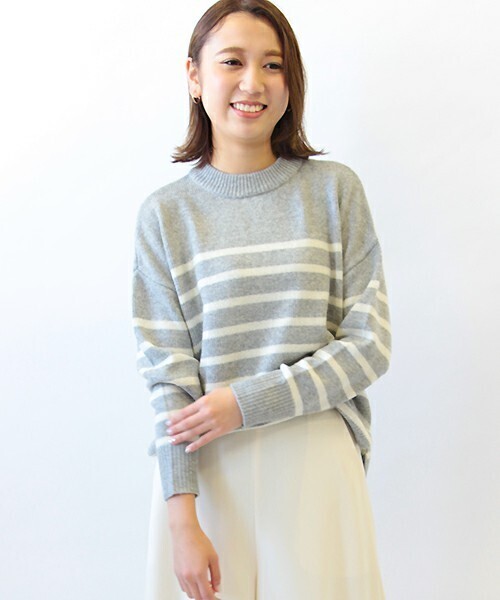 FREDY&GLOSTER ハイネックプルオーバーニット