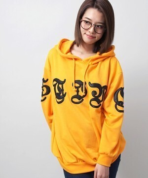 WEGO イングリッシュロゴBIGパーカー