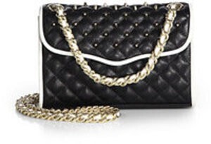 REBECCA MINKOFF Bicolor Studded mini Affair ショルダー バッグ