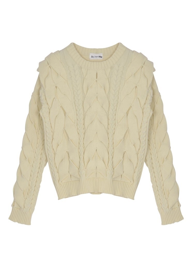 The Dayz tokyo WIDE CABLE KNIT
