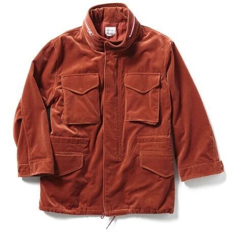 FILL THE BILL MERCANTILE VELOUR FIELD JACKET