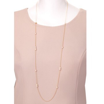 STAR JEWELRY \tPEARL LONG NECKLACE