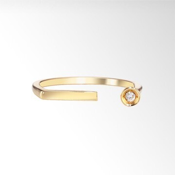 STAR JEWELRY girl \tDIAMOND PINKIE RING