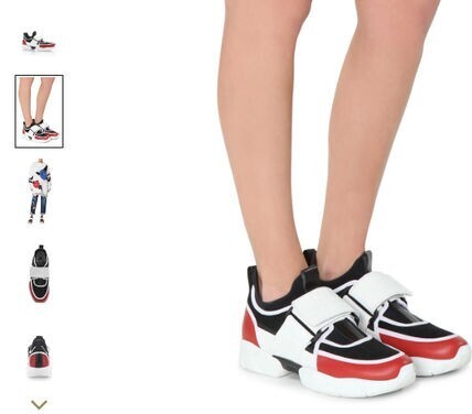 MSGM Strap Sneaker