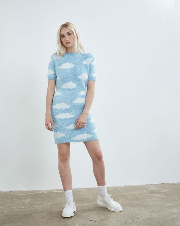 Lazy Oaf FLUFFY CLOUD DRESS