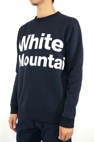 White Mountaineering PRINTED LOGO SWEATSHIRT