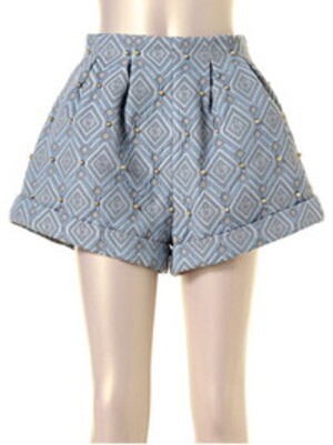 LAGUNAMOON blister clothタックショートパンツ