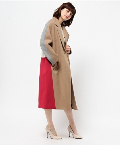 GRACE CONTINENTAL 配色コート
