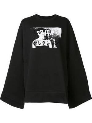 PUMA ワイドスリーブ スウェットシャツ