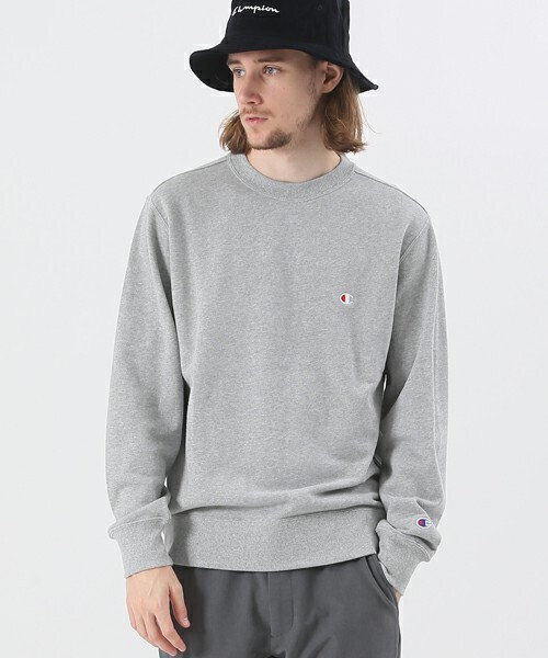 Champion 【Champion/チャンピオン】ベーシック  クルーネックスウェットシャツ