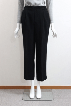 partisan クロップドストレートパンツ　(2346356)