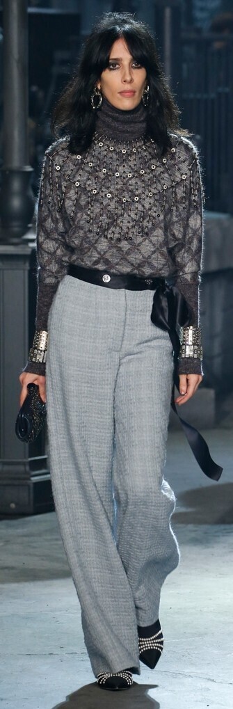 CHANEL 2016プレフォールコレクション ワイドパンツ