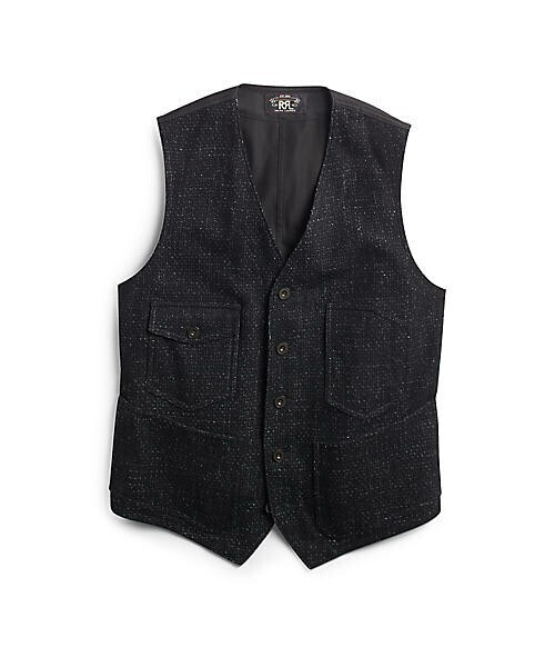 RRL エンジニア ウールブレンド ベスト