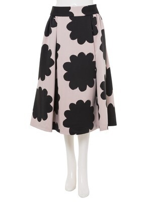 kate spade new york ウィムジー ペタル スタンプ ミディ スカート