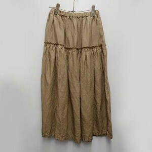 BASCO テンセル混のティアードスカート
