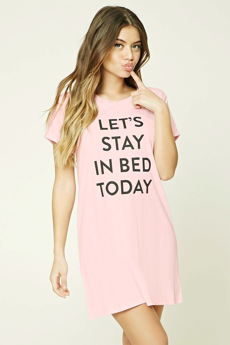 FOREVER21 Stay In Bed PJワンピース