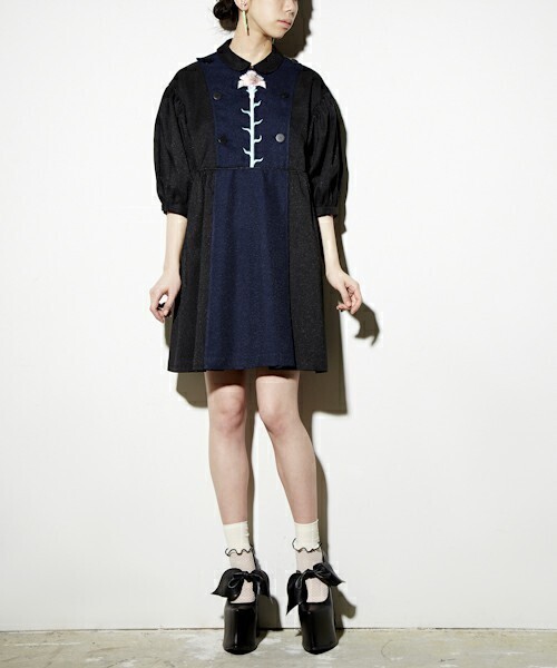PAMEO POSE CARNATION BABY DRESS