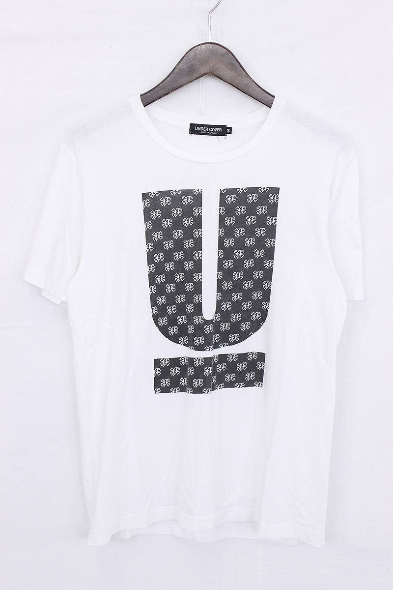 UNDERCOVER フロントUロゴプリントTシャツ