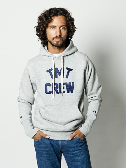 TMT TMT×RUSSELL HEAVY WEIGHT FRENCH TERRY PARKA (TMT CREW)