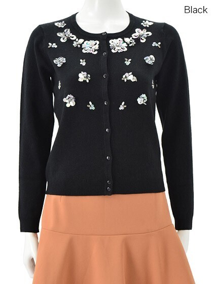 Chesty Spangle Bijou Cardigan