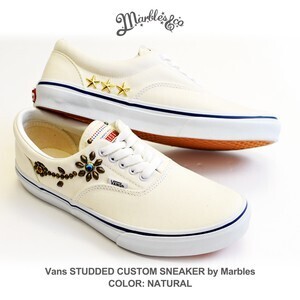Marbles Vans STUDDED CUSTOM SNEAKER by Marbles
