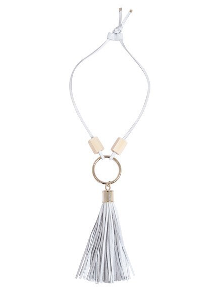 UN3D. LEATHER TASSEL NC
