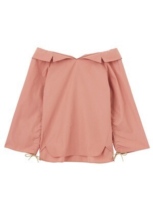 ELENDEEK SQUEEZE SLEEVE BLOUSE