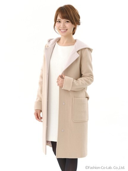 MISCH MASCH フーデットコート