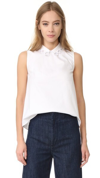 CARVEN Sleeveless Top