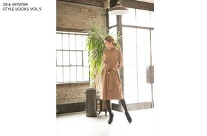 AMBIENT ウエストリボンニットワンピース