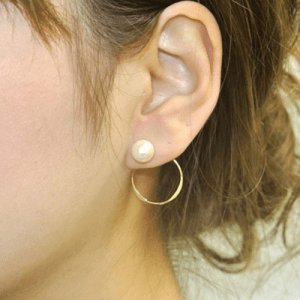 trim 【C-082P】trim / パール３wayピアス