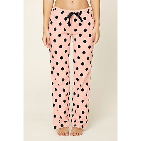 FOREVER21 ポルカドットプリントPJパンツ