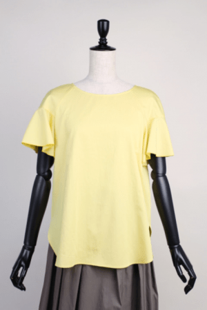 trois 【T61-3146】trois/フリル袖ブラウス